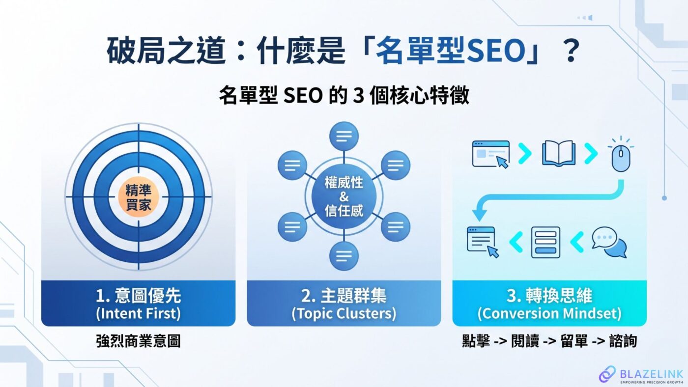 破局之道：什麼是「名單型SEO」？