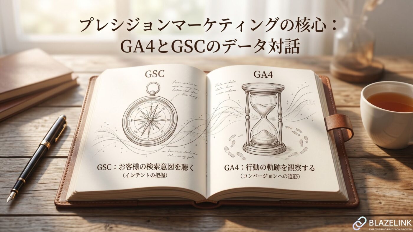 科学的なアプローチの根幹：GA4とGSCが教えてくれる「お客様の声」
